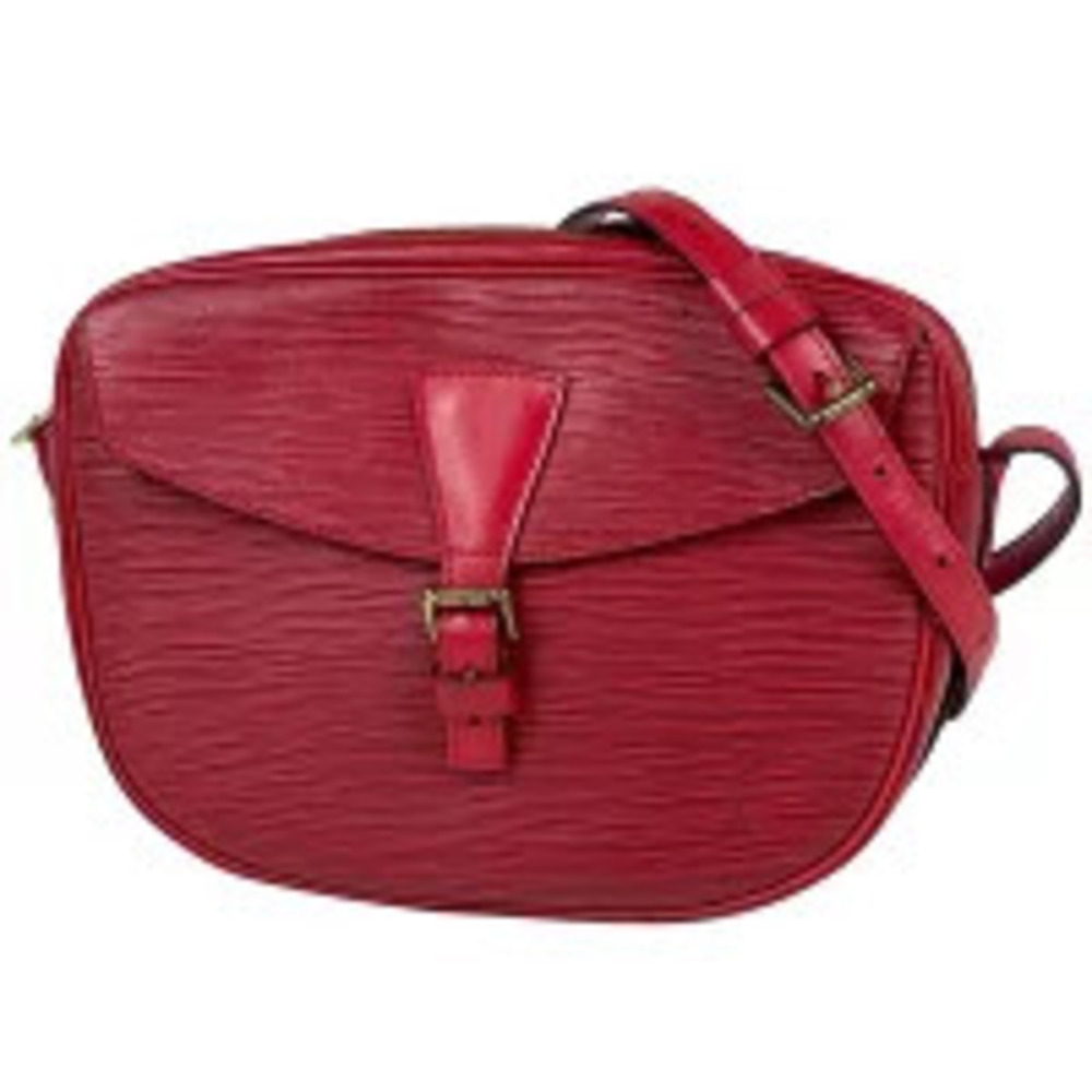 Louis Vuitton Jeune Fille Crossbody Shoulder Bag Epi Leather Castilian Red